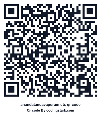 Anandatandavapuram UTS QR Code