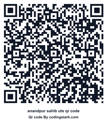 Anandpur Sahib UTS QR Code