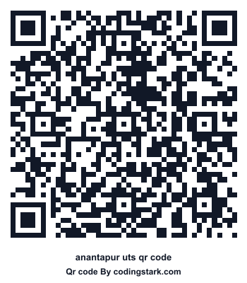 Anantapur UTS QR Code