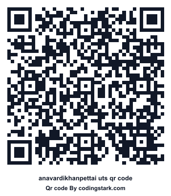 Anavardikhanpettai UTS QR Code