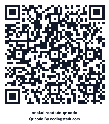 Anekal Road UTS QR Code