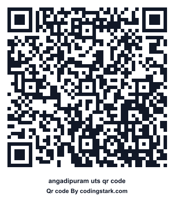 Angadipuram UTS QR Code