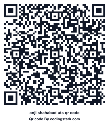 Anji Shahabad UTS QR Code