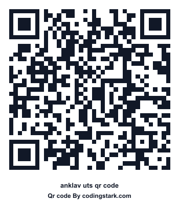 Anklav UTS QR Code