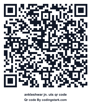 Ankleshwar Jn. UTS QR Code