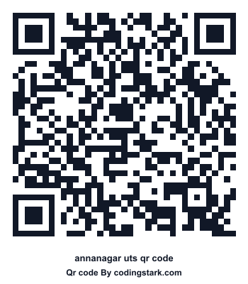 Annanagar UTS QR Code