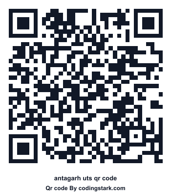 Antagarh UTS QR Code
