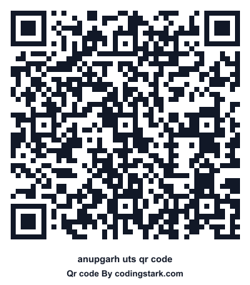 Anupgarh UTS QR Code
