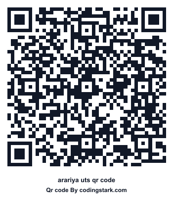 Arariya UTS QR Code