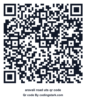 Aravali Road UTS QR Code