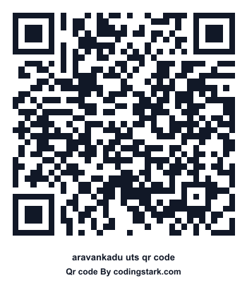 Aravankadu UTS QR Code