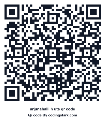 Arjunahalli H UTS QR Code