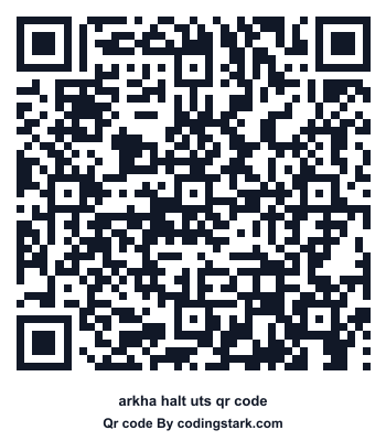 Arkha Halt UTS QR Code