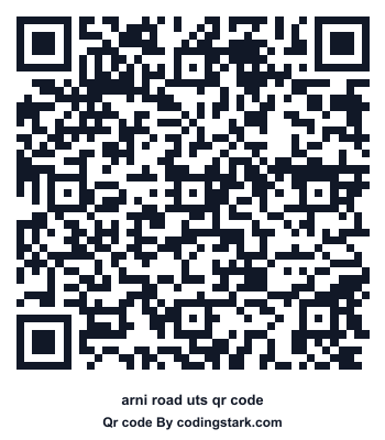 Arni Road UTS QR Code