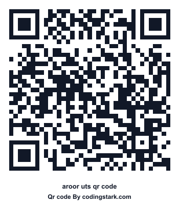 Aroor UTS QR Code
