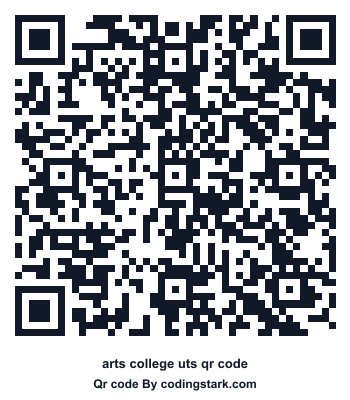 Arts College UTS QR Code