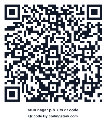 Arun Nagar P.h. UTS QR Code