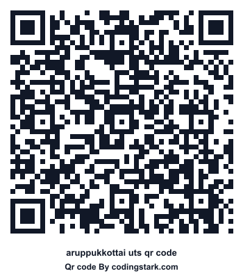 Aruppukkottai UTS QR Code