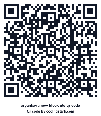 Aryankavu New Block UTS QR Code