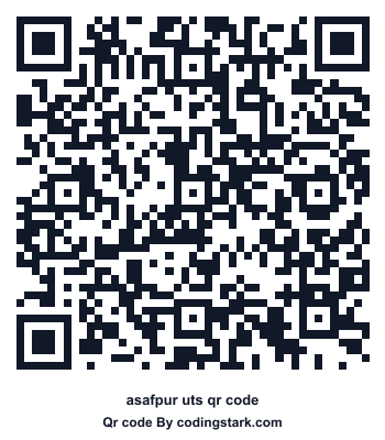 Asafpur UTS QR Code
