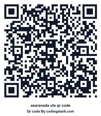 Asaranada UTS QR Code