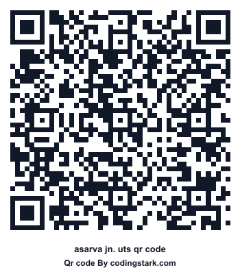 Asarva Jn. UTS QR Code