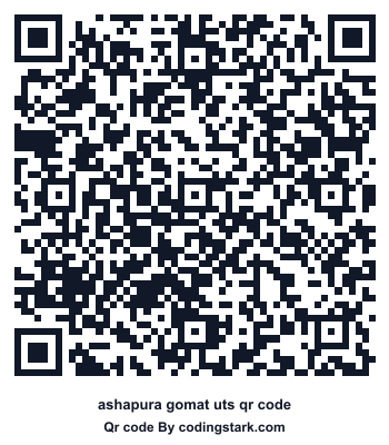 Ashapura Gomat UTS QR Code