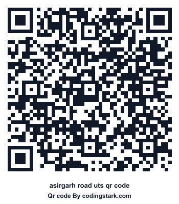 Asirgarh Road UTS QR Code