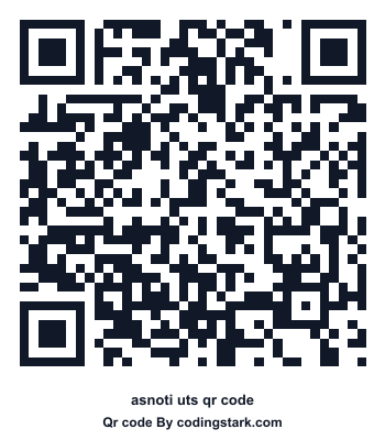 Asnoti UTS QR Code