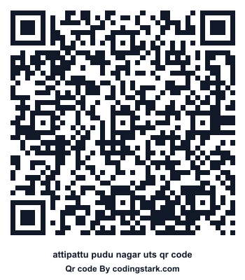 Attipattu Pudu Nagar UTS QR Code