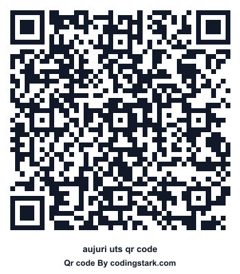 Aujuri UTS QR Code