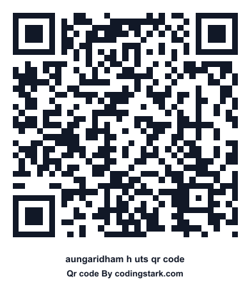 Aungaridham H UTS QR Code