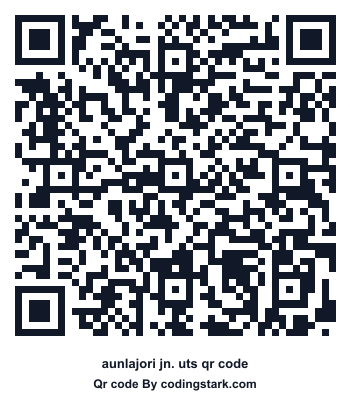 Aunlajori Jn. UTS QR Code
