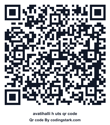 Avatihalli H UTS QR Code