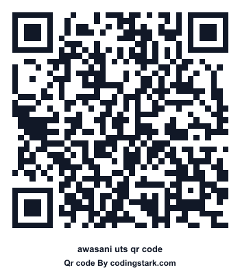 Awasani UTS QR Code
