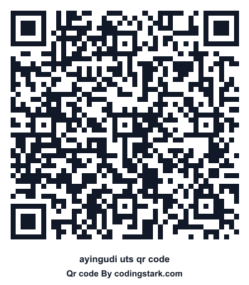 Ayingudi UTS QR Code