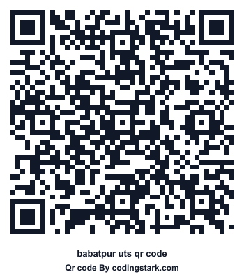 Babatpur UTS QR Code