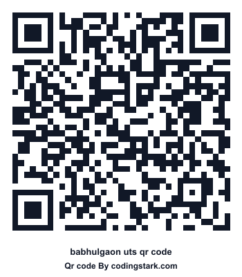 Babhulgaon UTS QR Code