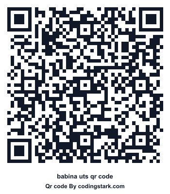 Babina UTS QR Code
