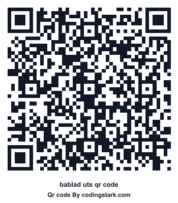 Bablad UTS QR Code