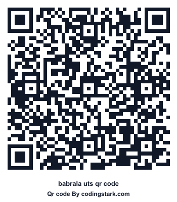 Babrala UTS QR Code