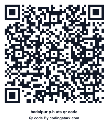 Badalpur P.h UTS QR Code