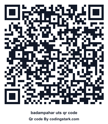 Badampahar UTS QR Code