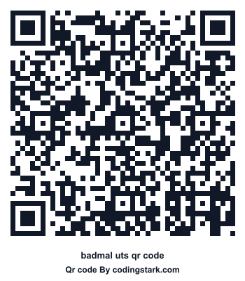 Badmal UTS QR Code