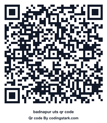 Badnapur UTS QR Code