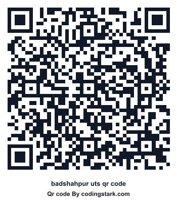 Badshahpur UTS QR Code