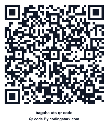 Bagaha UTS QR Code