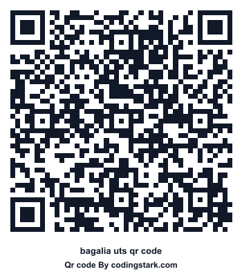 Bagalia UTS QR Code