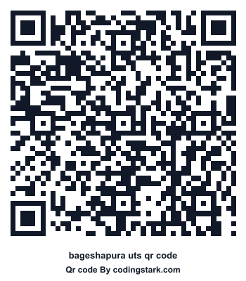 Bageshapura UTS QR Code