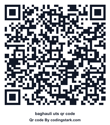 Baghauli UTS QR Code
